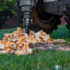 auger stump planer skid steer