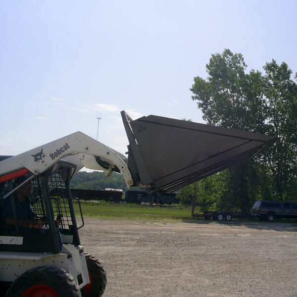 fork mounted bucket